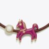 Curiosity Enamel Horse Slider Bracelet Curiosity Enamel Horse Slider Bracelet