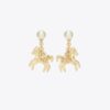 Curiosity Horse Charm Earrings Curiosity Horse Charm Earrings