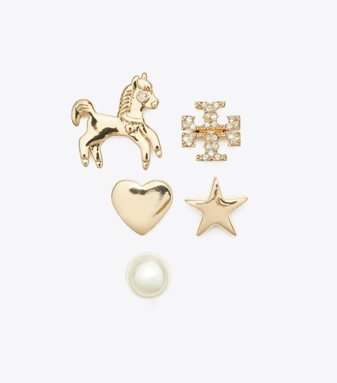 Curiosity Horse Stud Earring Set
