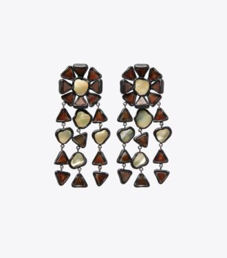 Curiosity Resin Chandelier Earrings