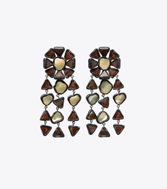 Curiosity Resin Chandelier Earrings Curiosity Resin Chandelier Earrings