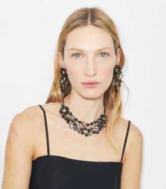 Curiosity Resin Triple Strand Necklace