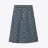 Deconstructed Denim Skirt