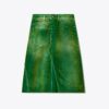 Deconstructed Denim Skirt