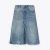 Deconstructed Denim Skirt
