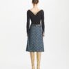 Deconstructed Denim Skirt