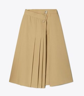 Deconstructed Wool Skirt