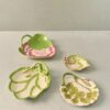 Decorative Leaf Plates, Set Of 4 Decorative Leaf Plates, Set Of 4