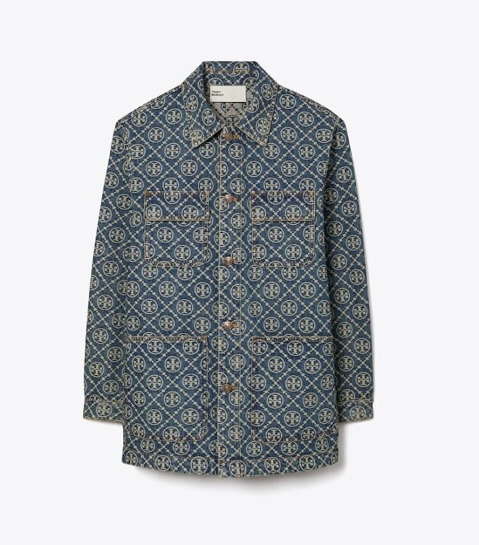 Denim Cargo Barn Jacket Denim Cargo Barn Jacket
