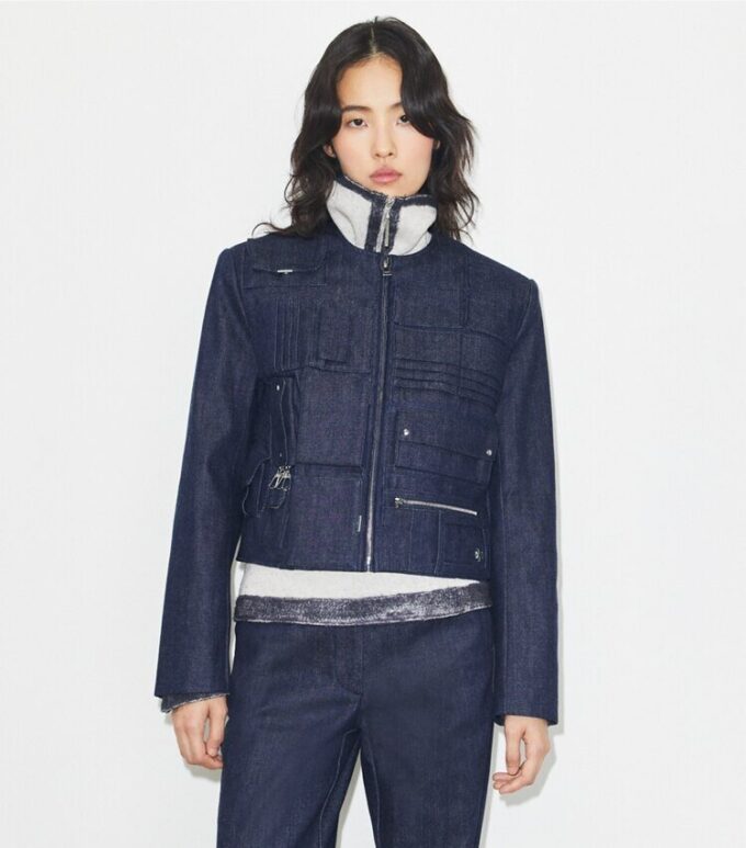 Denim Handbag Jacket Denim Handbag Jacket