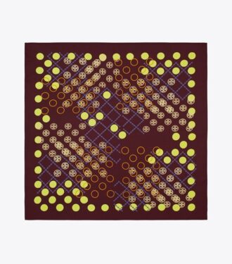 Dotted T Monogram Neckerchief