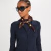 Dotted T Monogram Neckerchief