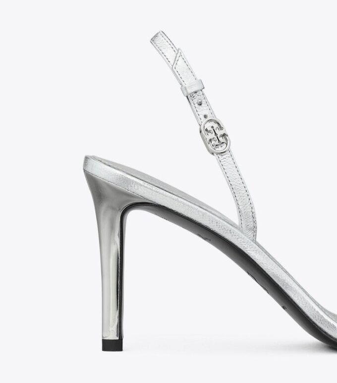 Double T Buckle Heel Sandal Double T Buckle Heel Sandal