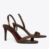 Double T Buckle Heeled Sandal Double T Buckle Heeled Sandal
