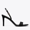 Double T Buckle Heeled Sandal Double T Buckle Heeled Sandal