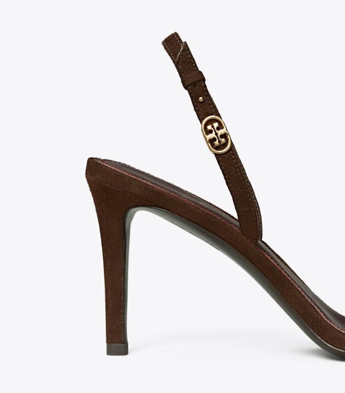 Double T Buckle Heeled Sandal Double T Buckle Heeled Sandal