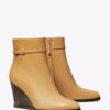 Double T Buckle Wedge Boot Double T Buckle Wedge Boot