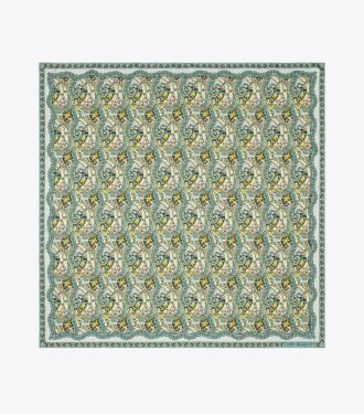 Dream Paisley Silk Square Scarf
