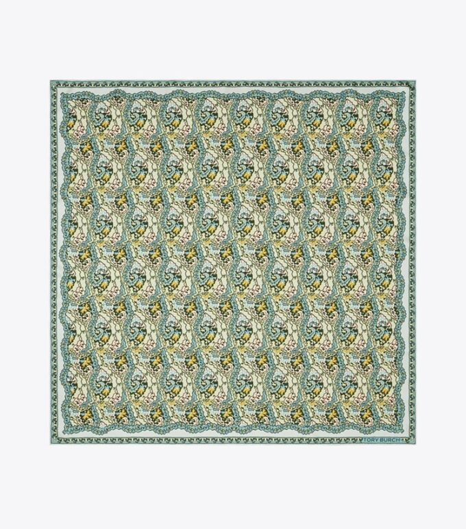 Dream Paisley Silk Square Scarf