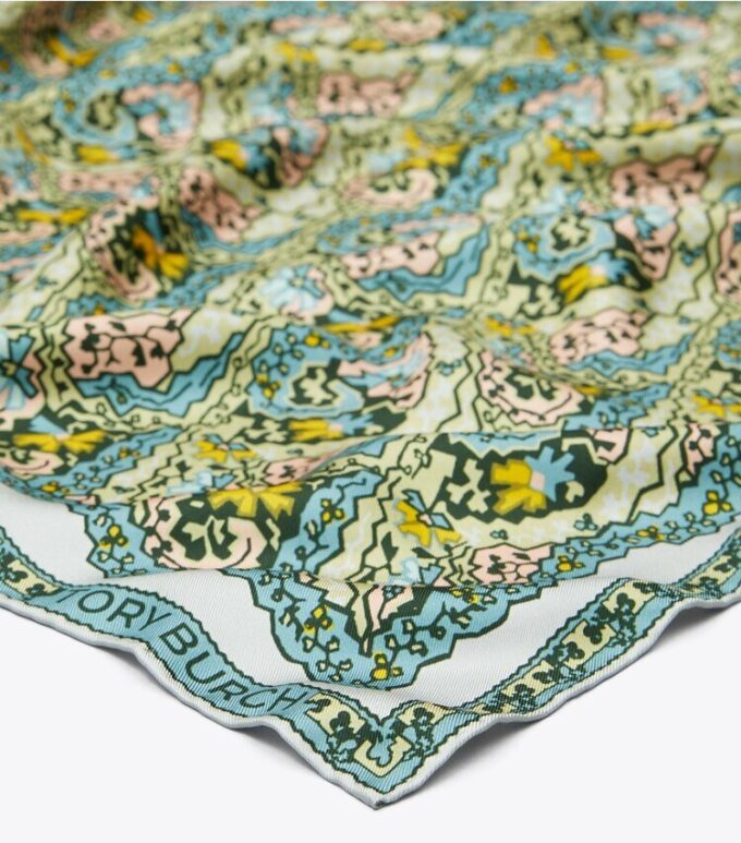 Dream Paisley Silk Square Scarf