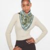 Dream Paisley Silk Square Scarf