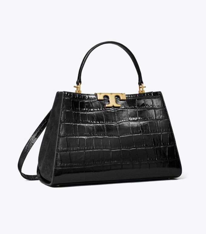 Eleanor Croc-Embossed Satchel Eleanor Croc-Embossed Satchel