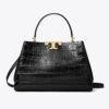Eleanor Croc-Embossed Satchel Eleanor Croc-Embossed Satchel