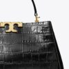 Eleanor Croc-Embossed Satchel Eleanor Croc-Embossed Satchel