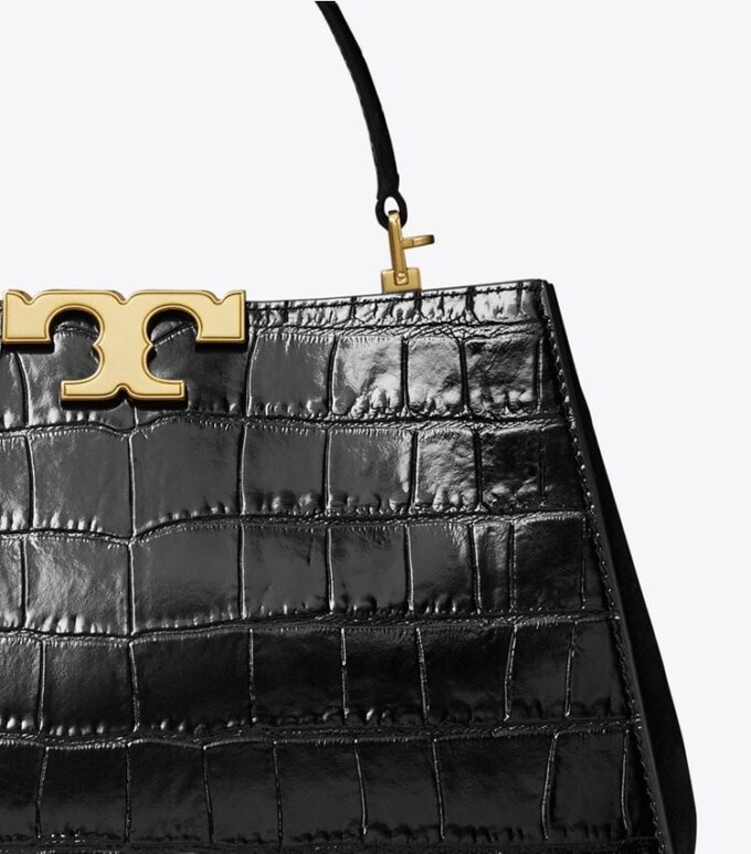 Eleanor Croc-Embossed Satchel Eleanor Croc-Embossed Satchel