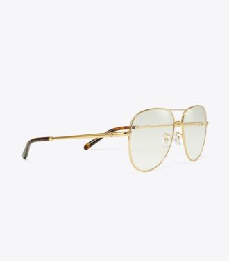 Eleanor Metal Pilot Eyeglasses