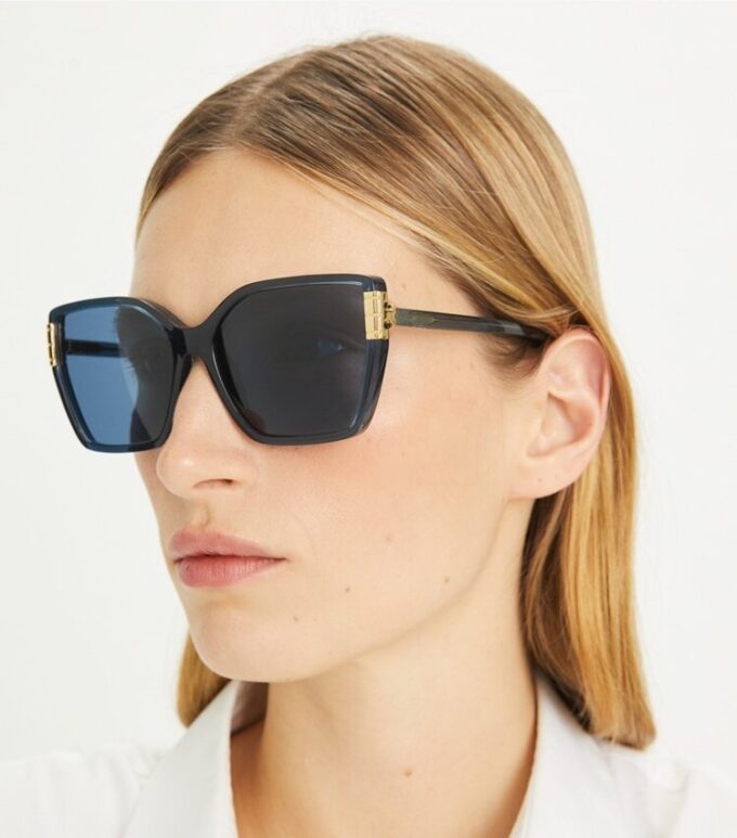 Eleanor Oversized Cat-Eye Sunglasses Eleanor Oversized Cat-Eye Sunglasses