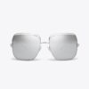 Eleanor Oversized Metal Square Sunglasses