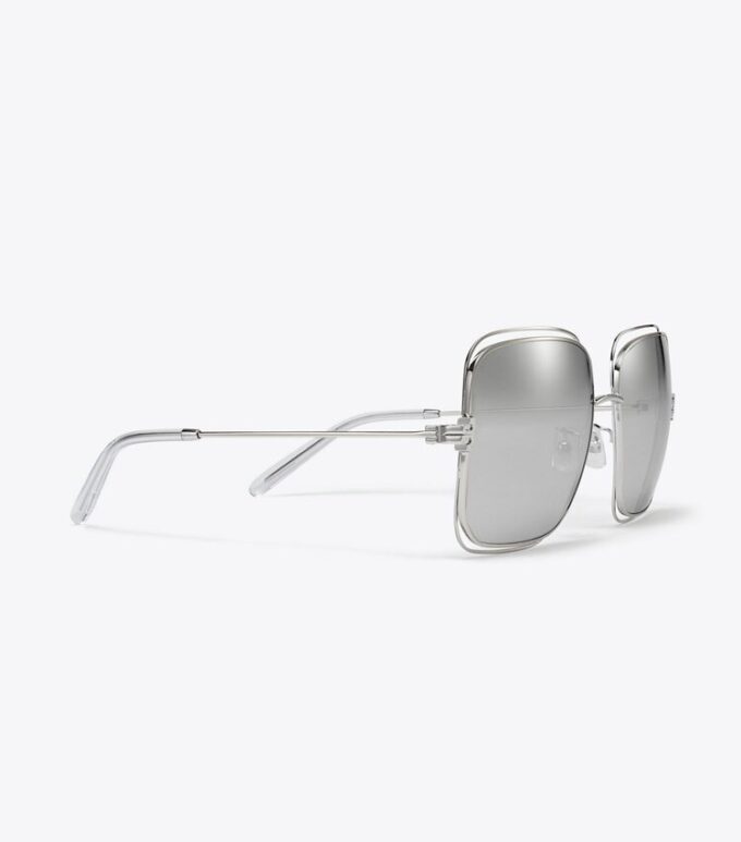 Eleanor Oversized Metal Square Sunglasses
