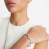 Eleanor Pavé Hinged Cuff