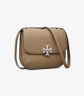 Eleanor Pebbled Slim Saddlebag