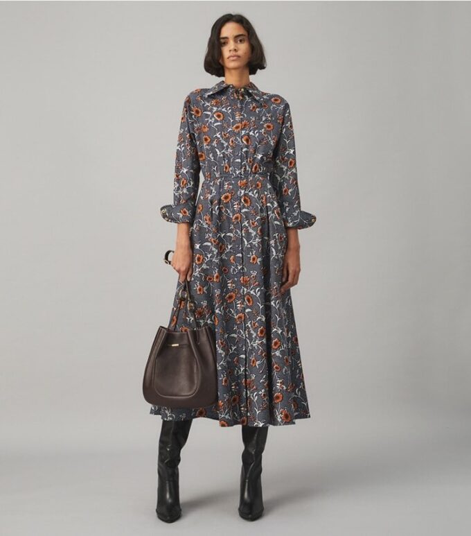 Eleanor Silk Twill Dress Eleanor Silk Twill Dress