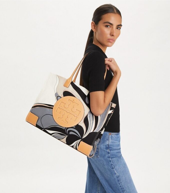 Ella Printed Tote Bag Ella Printed Tote Bag