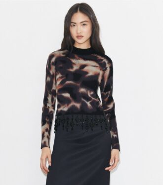 Embellished Cotton Top