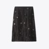 Embellished Mirror Skirt