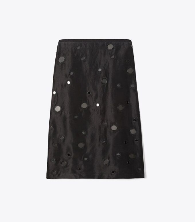 Embellished Mirror Skirt