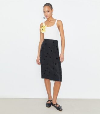 Embellished Mirror Skirt