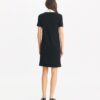 Embellished Poplin Collar Sweater Dress