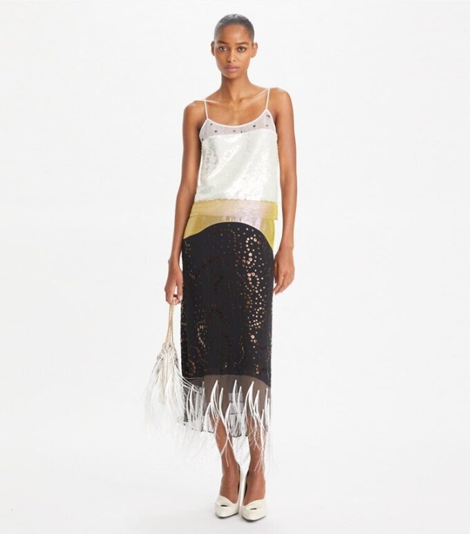 Embellished Slip Skirt Embellished Slip Skirt