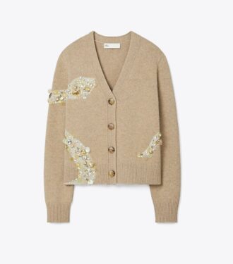 Embellished Snake Cardigan