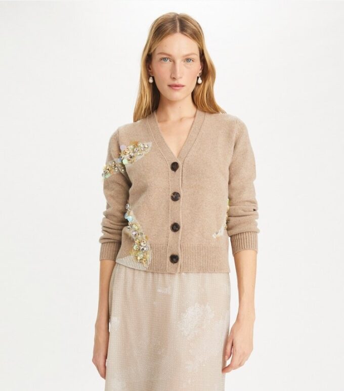 Embellished Snake Cardigan Embellished Snake Cardigan