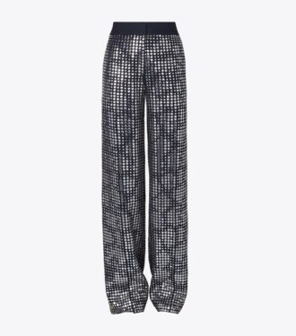 Embellished Viscose Pant