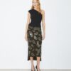 Embellished Viscose Skirt