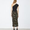 Embellished Viscose Skirt