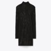 Embellished Viscose Turtleneck Dress Embellished Viscose Turtleneck Dress