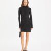 Embellished Viscose Turtleneck Dress Embellished Viscose Turtleneck Dress